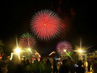 指宿温泉祭 花火大会の写真