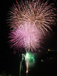 第48回恵那納涼水上花火大会の写真