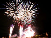ハーベストの丘 光と音のスペシャル花火の写真