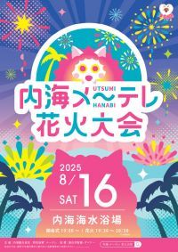 内海メ~テレ花火大会の写真