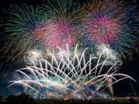 五所川原花火大会「水と光と音の祭典」の写真