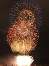 盛岡花火の祭典の写真