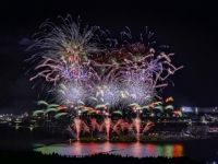 男鹿日本海花火の写真