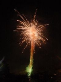 米沢納涼水上花火大会の写真