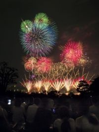 水戸黄門まつり 水戸偕楽園花火大会の写真