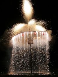 大畑のからかさ万灯の写真