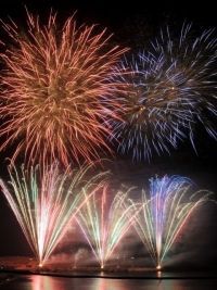 第36回那珂湊海上花火大会の写真
