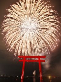 鹿嶋市花火大会の写真