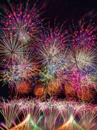 利根川大花火大会の写真