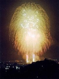 榛名ふるさと祭り商工祭花火大会の写真