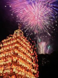 寄居玉淀水天宮祭花火大会の写真