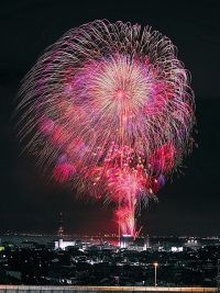 木更津港まつり花火大会の写真