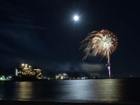 連夜の花火IN天津小湊の写真