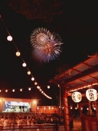 町制施行70周年記念奥多摩納涼花火大会の写真