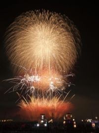 浅原神社秋季例大祭奉納大煙火（片貝まつり）の写真