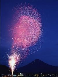 河口湖湖上祭の写真