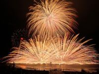 第77回諏訪湖祭湖上花火大会の写真