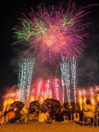 富士まつり2025花火大会の写真