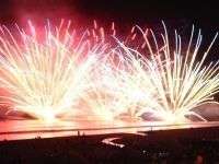 白浜海の祭典納涼花火大会の写真