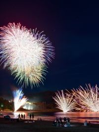 弓ヶ浜花火大会の写真