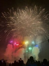 朝来市山東夏祭り花火大会の写真