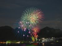 那智勝浦町花火大会の写真