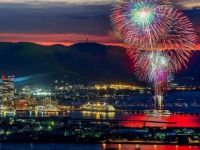 さぬき高松まつり花火大会「どんどん高松」の写真