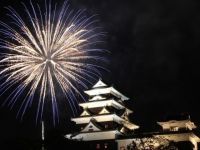 大洲川まつり花火大会 夏の陣の写真