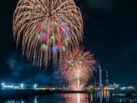 みなと祭花火大会の写真