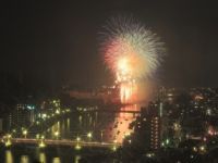 高知市納涼花火大会の写真
