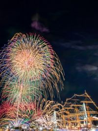 射水市制20周年記念 第59回富山新港花火大会の写真