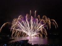 松崎町の夏まつり花火大会（雲見地区）の写真