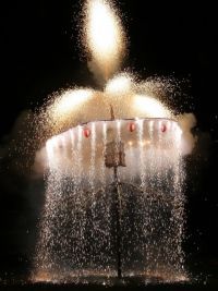 大畑のからかさ万灯の写真