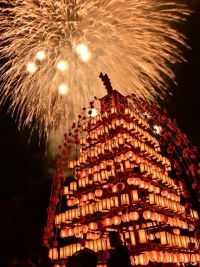 寄居玉淀水天宮祭花火大会の写真