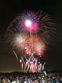 北日本新聞納涼花火・高岡会場