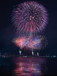 第78回諏訪湖祭湖上花火大会の写真