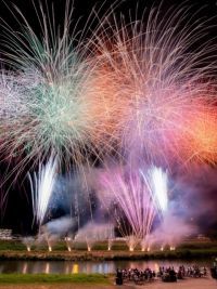 伊豆長岡温泉戦国花火大会の写真