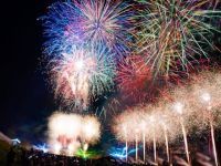 吉野川祭り納涼花火大会の写真