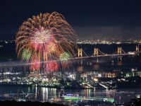 第61回さかいで大橋まつり 海上花火大会の写真