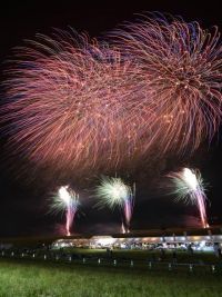 「ふかがわ夏まつり」花火大会の写真