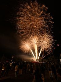 鶴居ふるさと仮装盆踊り・花火大会の写真