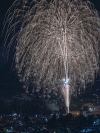 かまど神社奉納花火大会・例大祭の写真