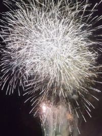 日間賀島ぎおん祭り花火大会の写真