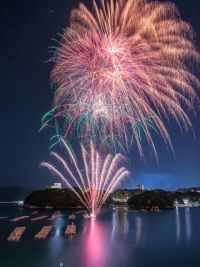 2026年度 夏の鳥羽湾毎夜連続花火の写真