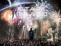 未来型花火エンターテインメント「STAR ISLAND 2018」の写真