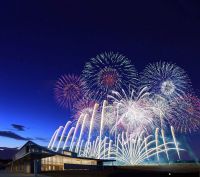 福島から世界へ 花火が織りなす平和のシンフォニー「双葉花火」の写真