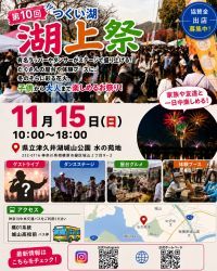 第10回つくい湖湖上祭の写真
