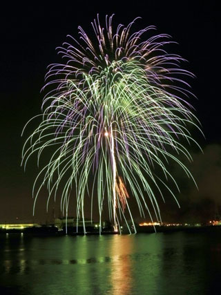 姫路みなと祭海上花火大会写真２