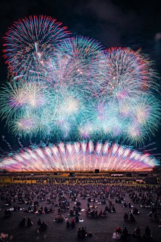三陸花火大会2025写真２