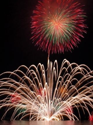 第48回三原やっさ祭り「2023やっさ花火フェスタ」写真１